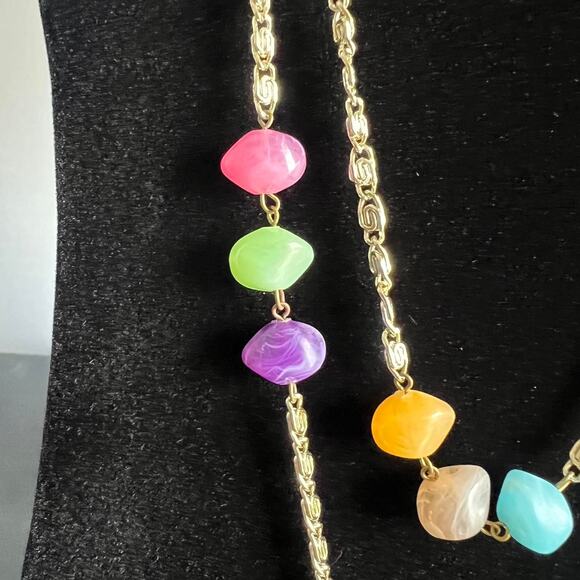 Multicolor beaded necklace from chicos - Picture 2 of 2